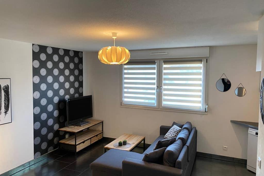 F2 au calme, proche gare, Center Parc, Sainte Croix Apartment Sarrebourg Exterior foto